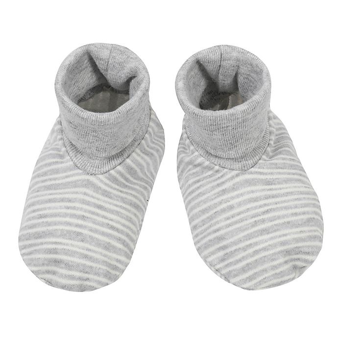 slide 4 of 6, Gerber Preemie Happy Gown Organic Cotton Layette Set - Grey, 3 ct