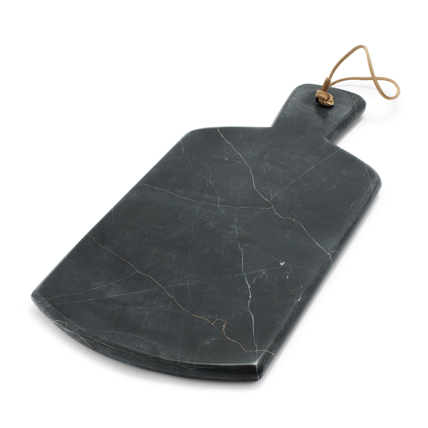 slide 1 of 1, Sur La Table Marquina Marble Serving Paddle, 1 ct