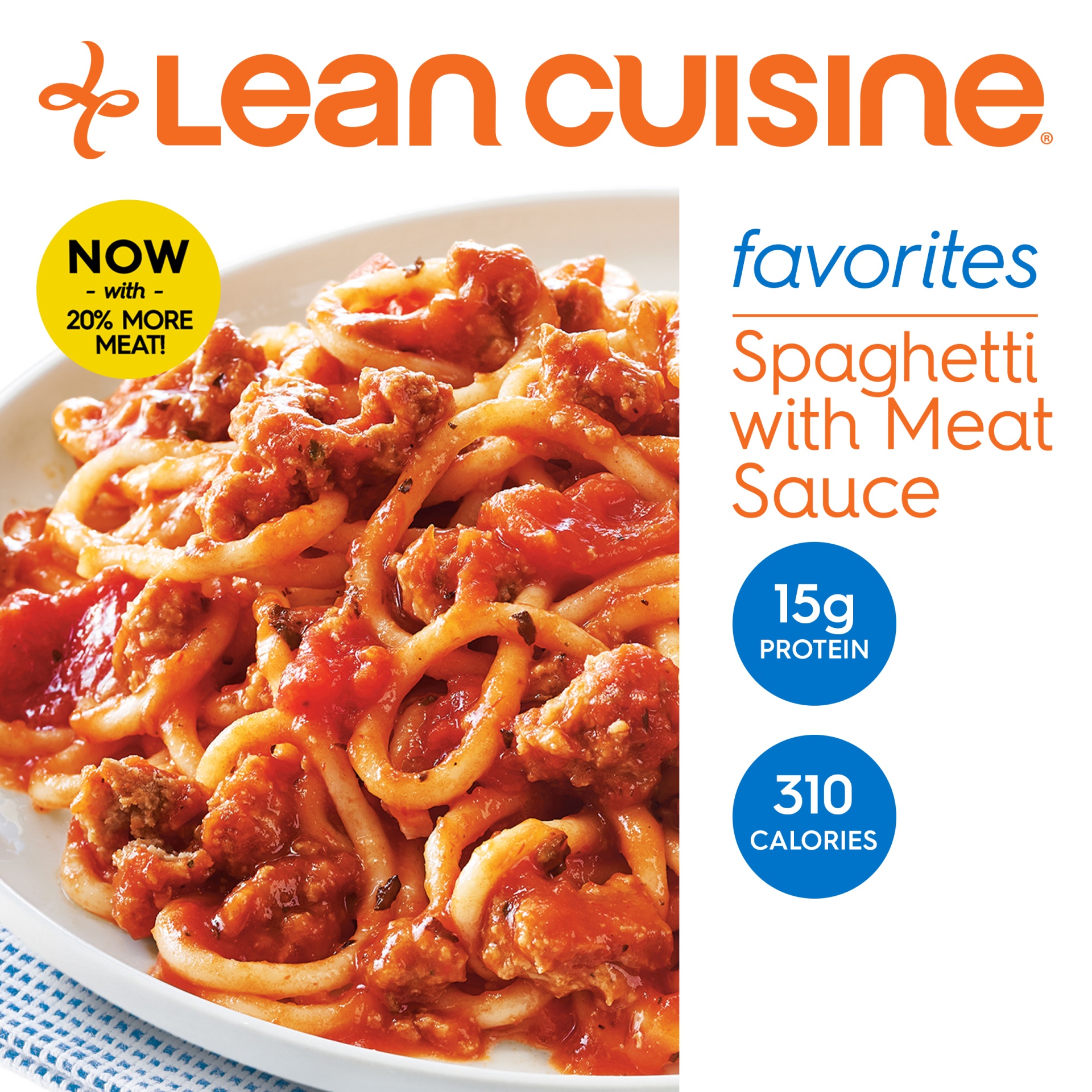 slide 5 of 6, Lean Cuisine Favorites Spaghetti With Meat Sauce, 11.5 oz