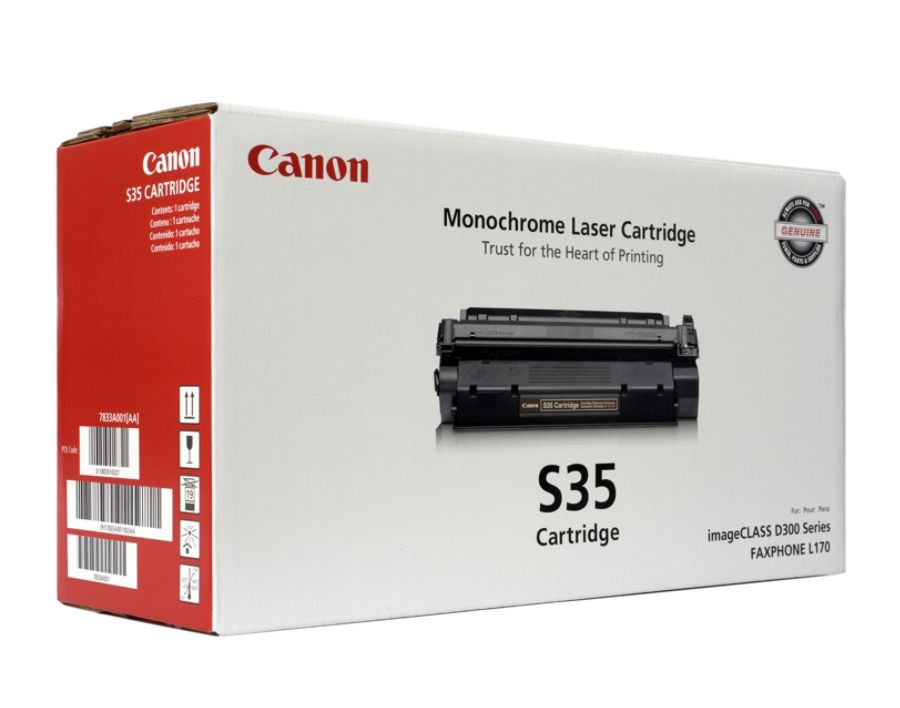 slide 3 of 4, Canon S35 Black Toner Cartridge (7833A001), 1 ct