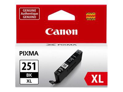 slide 4 of 4, Canon Cli-251Xl High-Yield Black Ink Tank (Cli-251Bk Xl), 1 ct