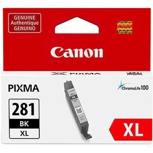 slide 2 of 2, Canon Ink Tank, Cli-281, High-Yield, Black, 1 ct