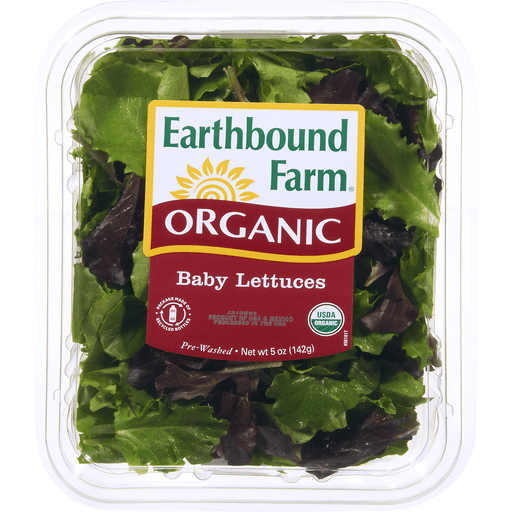 slide 2 of 9, Earthbound Farms Organic Baby Lettuces, 5 oz