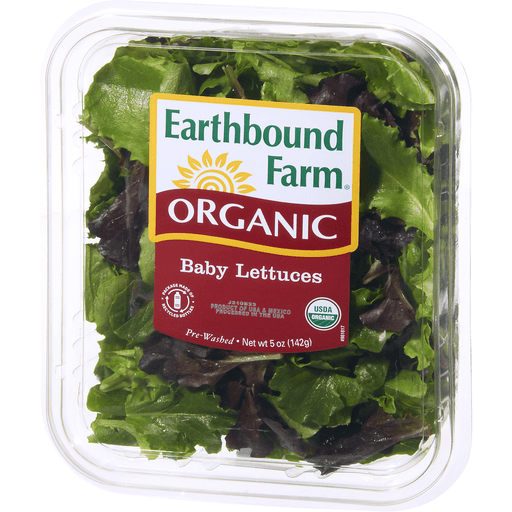 slide 3 of 9, Earthbound Farms Organic Baby Lettuces, 5 oz
