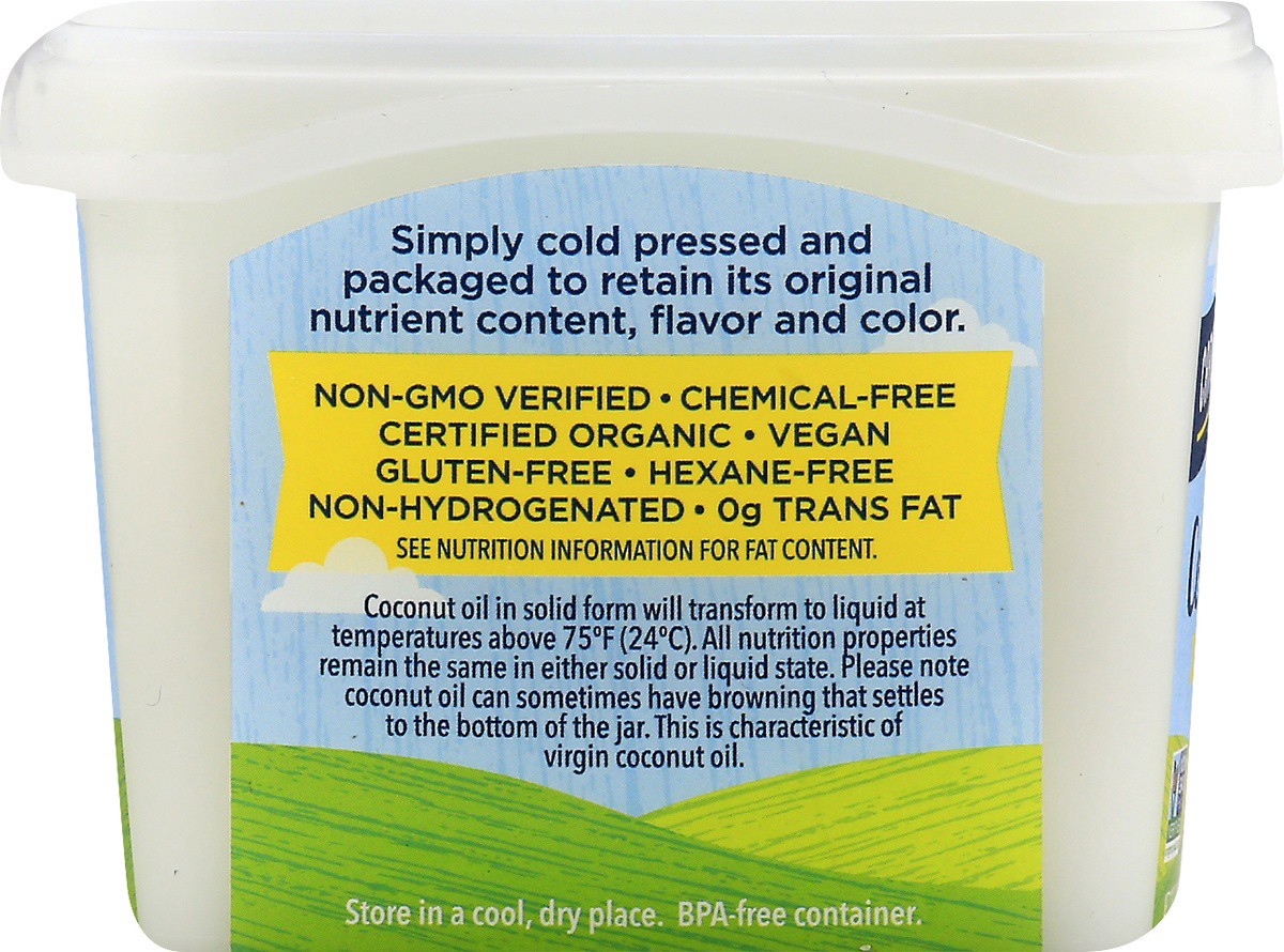 slide 8 of 9, Carrington Farms Coconut Oil 100 Organic Extra Virgin, 12 fl oz