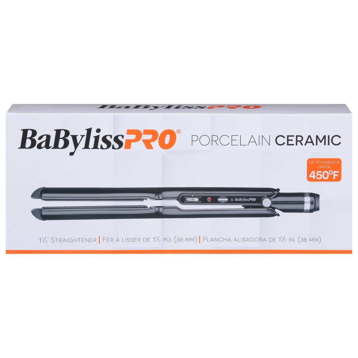 slide 13 of 13, BaBylissPRO Ceramic Porcelain 1.5 Inch Straightener 1 ea, 1 ct