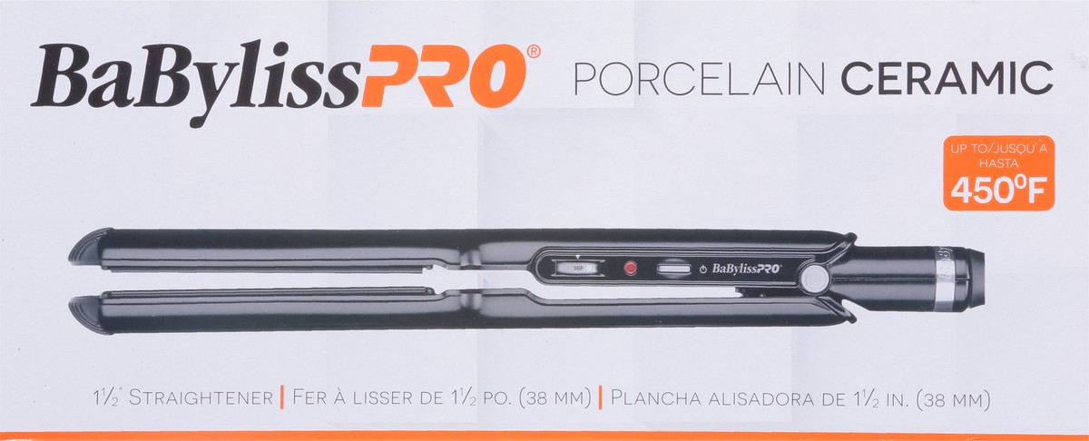 slide 5 of 13, BaBylissPRO Ceramic Porcelain 1.5 Inch Straightener 1 ea, 1 ct