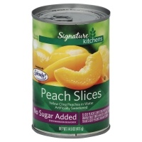 slide 1 of 2, Signature Kitchens Peaches Slices No Sugar Added, 