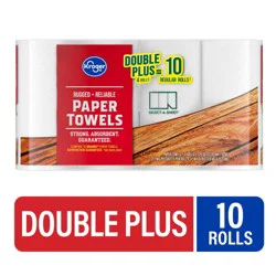 Kroger Rugged + Reliable Paper Towels Double Plus Rolls