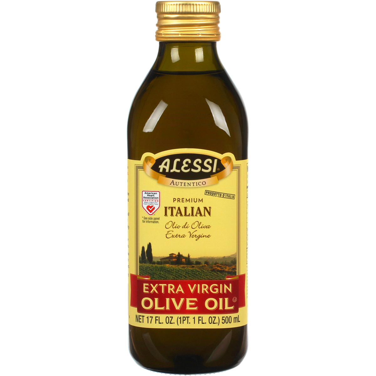 slide 1 of 1, Alessi Extra Virgin Olive Oil, 17 oz