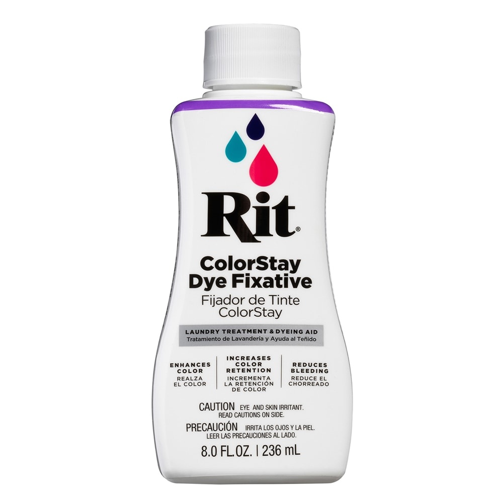 slide 1 of 2, Rit Colorstay Dye Fixative Laundry Treatment & Dyeing Aid, 8 fl oz