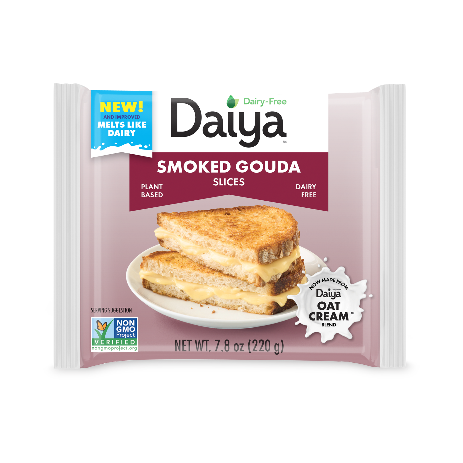 slide 1 of 2, Daiya Dairy Free Smoked Gouda Cheese Slices - 7.8 oz, 7.8 oz
