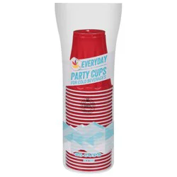 Giant Everyday Plastic Party Cups for Cold Beverages 18 fl oz