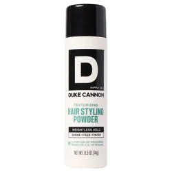 Duke Cannon Texturizing Styling Powder for Men – Dry Hold, No Shine