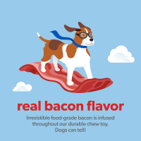 slide 15 of 19, LumaBone Medium Bacon Flavor Chew 1 ea, 1 ea