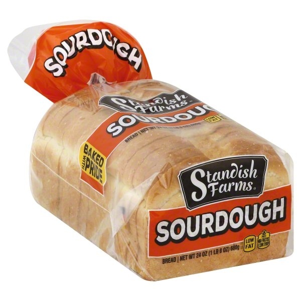 slide 1 of 1, Franz Standish Farms Sourdough Bread, 24 oz