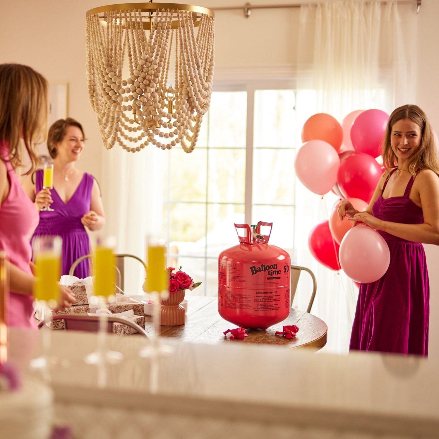 slide 7 of 12, NON BRAND Balloon Time Jumbo Helium Tank, 1 ct