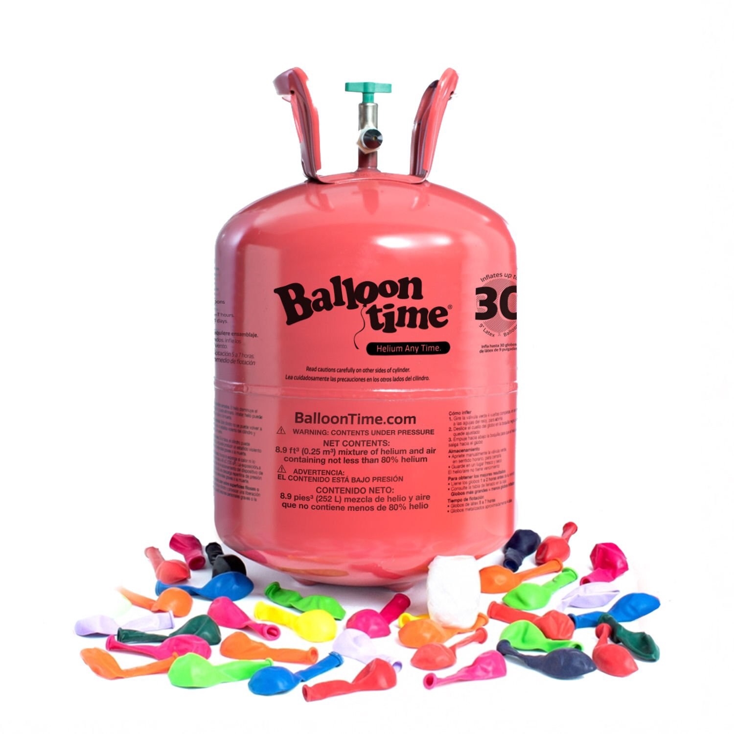 slide 7 of 8, NON BRAND Balloon Time Helium Kit, 1 ct