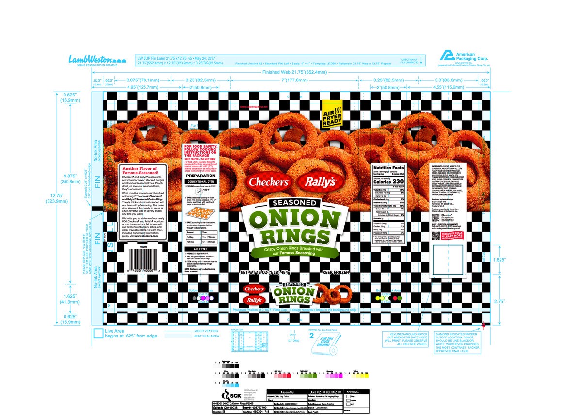 slide 3 of 12, Checkers/Rally's Checkers Rally’s Seasoned Cheesy Potato Bites, 24 oz