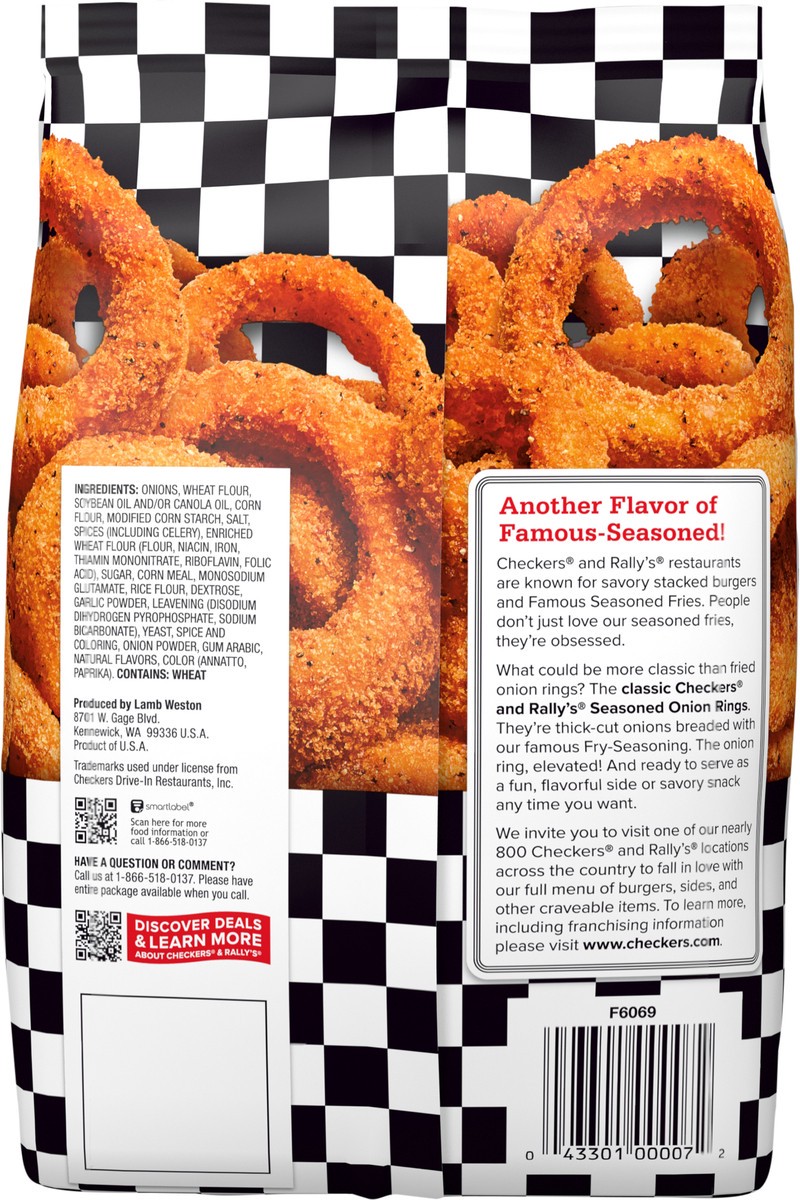 slide 2 of 12, Checkers/Rally's Checkers Rally’s Seasoned Cheesy Potato Bites, 24 oz