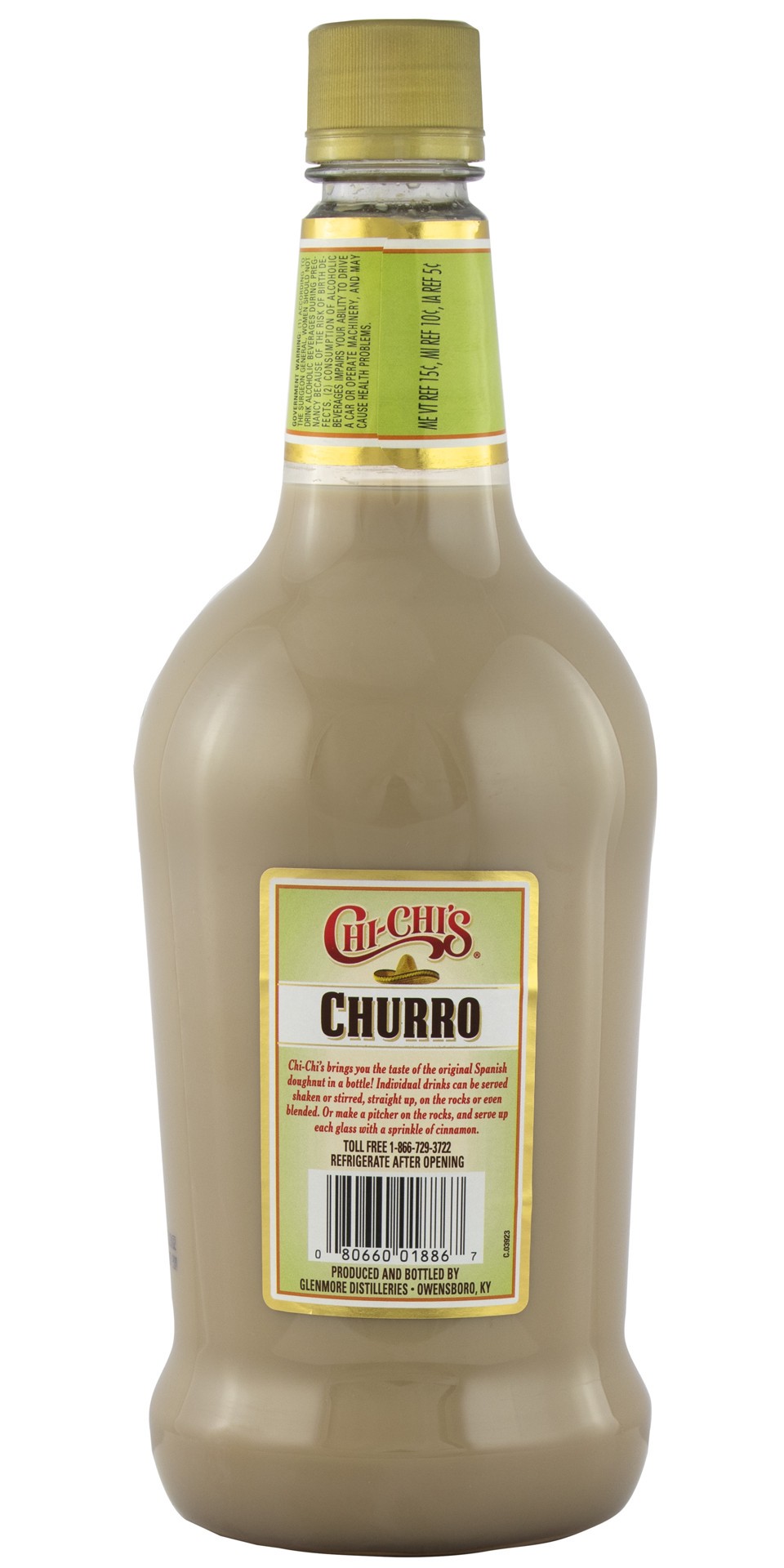 slide 2 of 2, Chi-Chi's Churro Liqueur 1.75l 25 Proof, 1.75 liter