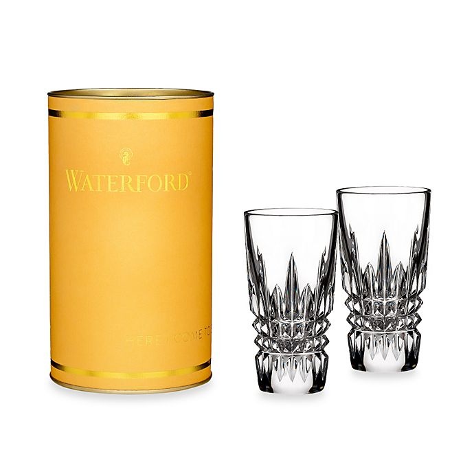 slide 1 of 1, Waterford Giftology Lismore Diamond Shot Glasses, 2 ct