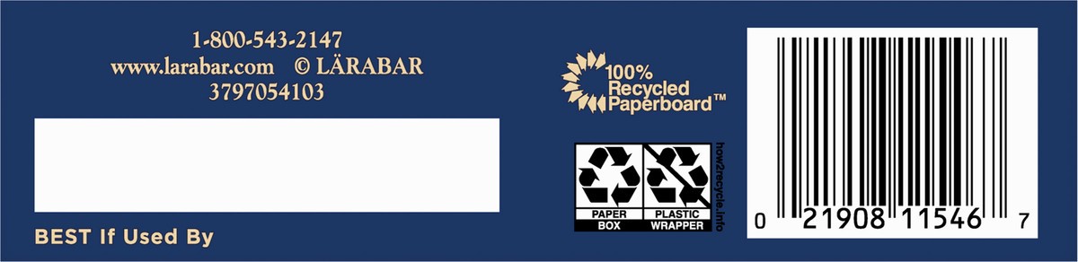 slide 7 of 9, Larabar Blueberry Muffin - 9.6oz/6ct, 6 ct