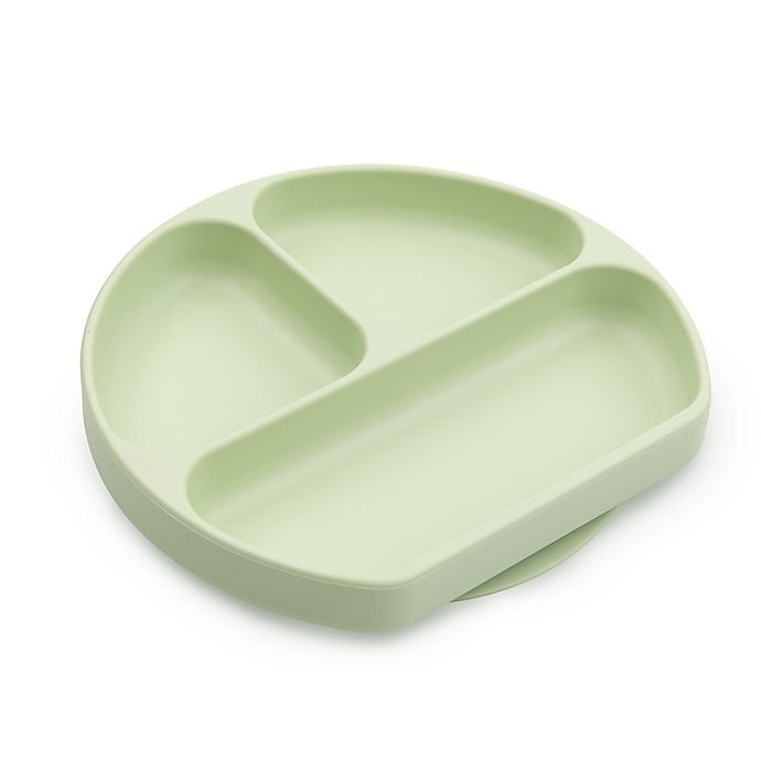 slide 2 of 2, Bumkins Silicone Grip Toddler Dish - Sage, 1 ct