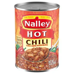 Nalley Chili Con Carne 14 oz
