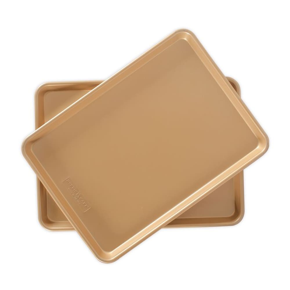 slide 1 of 1, Nordic Ware Nonstick Half Sheets - Tan, 2 ct