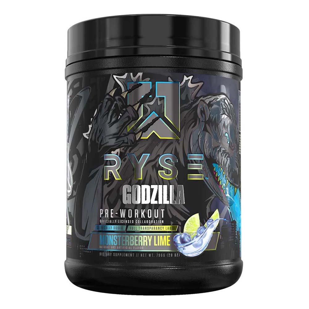 slide 1 of 1, Ryse Godzilla Pre-Workout - Monsterberry Lime, 28 oz