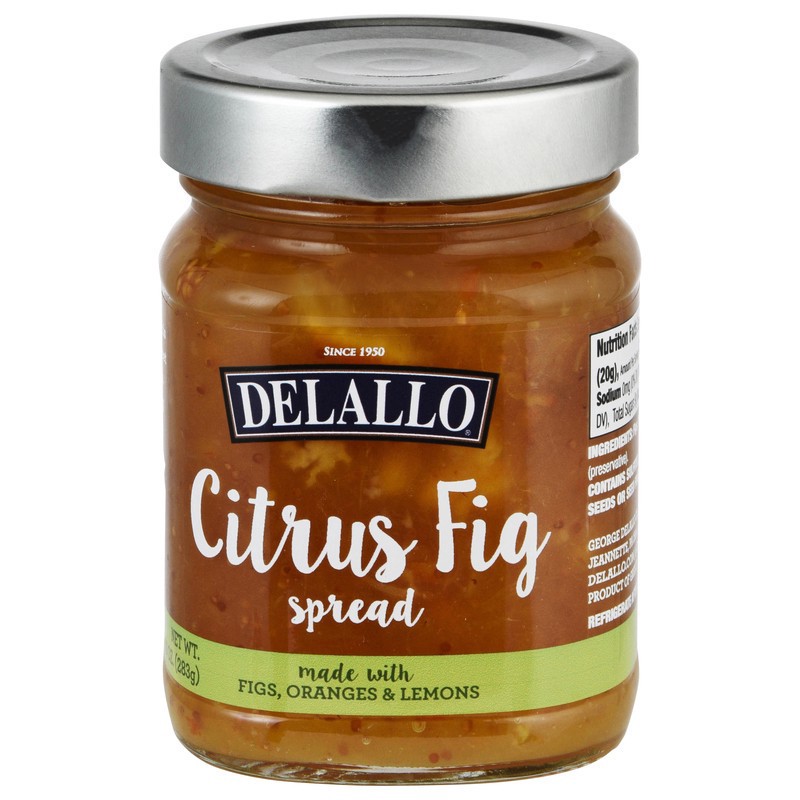 slide 1 of 5, DeLallo Spread, Citrus Fig, 10 oz