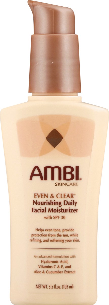 slide 1 of 9, AMBI Even & Clear SPF 30 Nourishing Daily Facial Moisturizer 3.5 oz, 3.5 oz