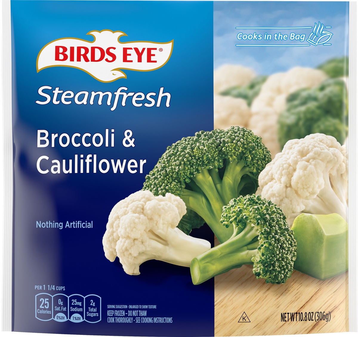 slide 7 of 8, Birds Eye Broccoli & Cauliflower 10.8 oz, 10.8 oz