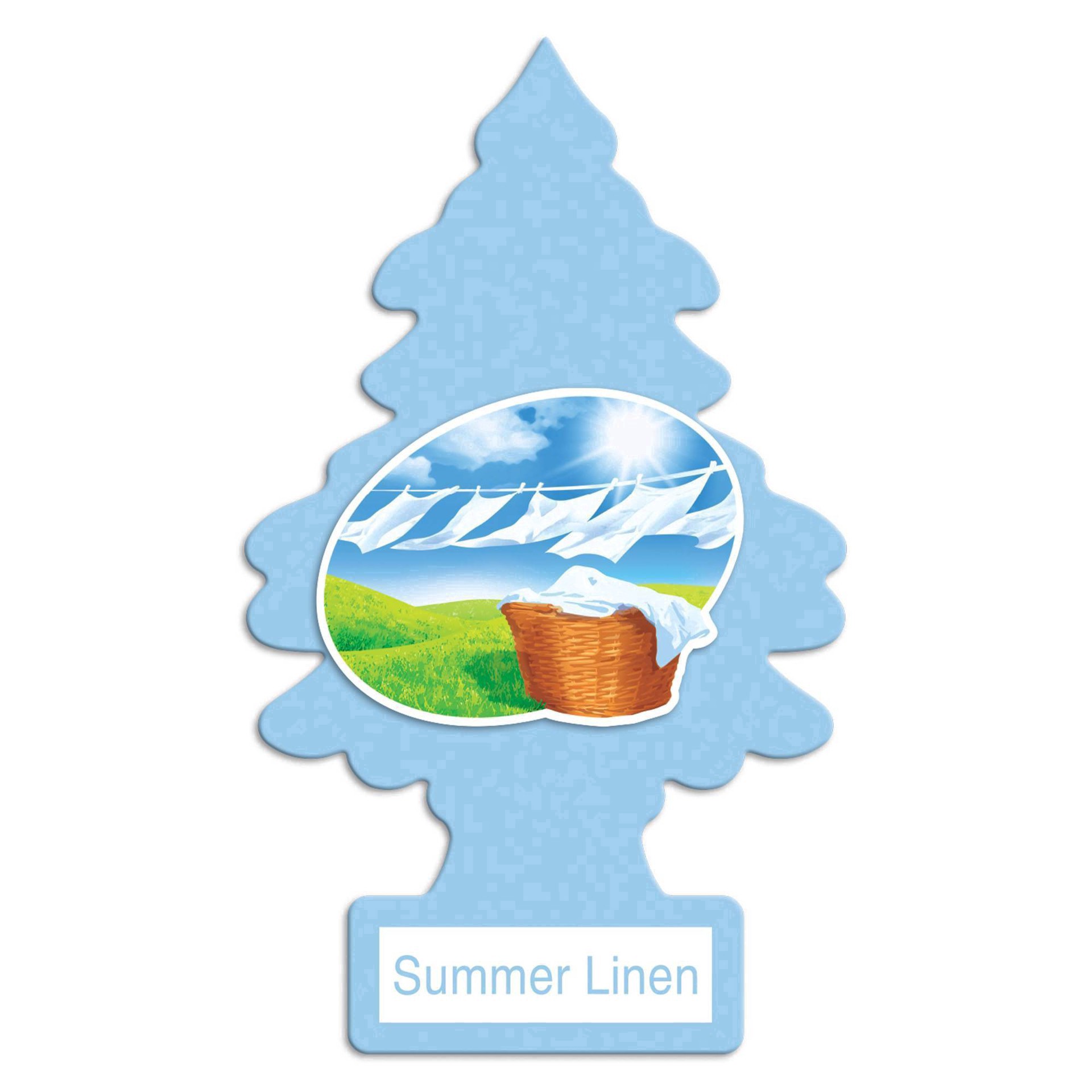 slide 7 of 19, Little Trees Summer Linen Air Freshener, 3 ct