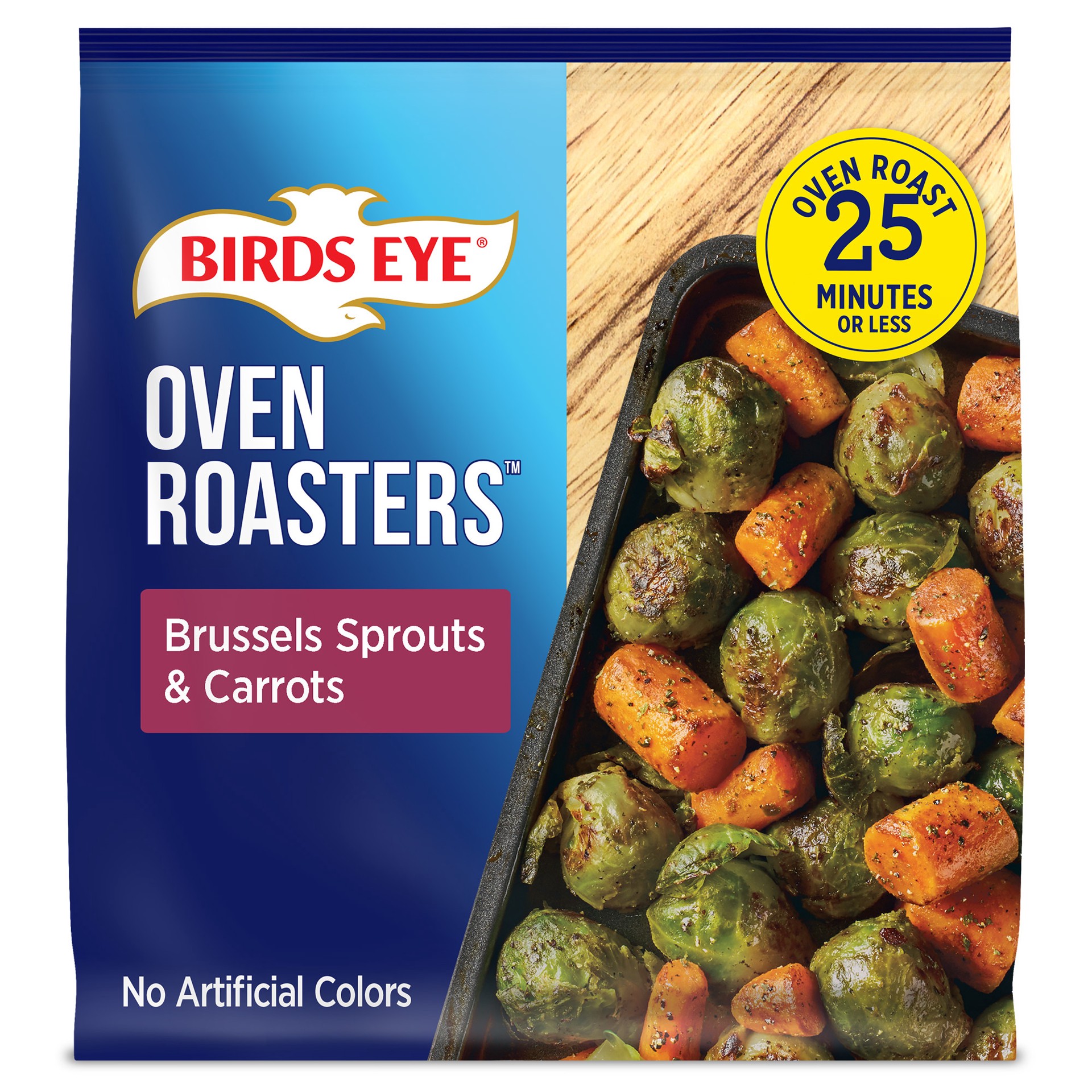 slide 1 of 5, Birds Eye Oven Roasters Seasoned Brussels Sprouts & Carrots 15 oz, 15 oz