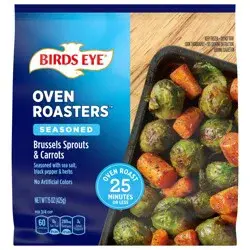 Birds Eye Oven Roasters Seasoned Brussels Sprouts & Carrots 15 oz