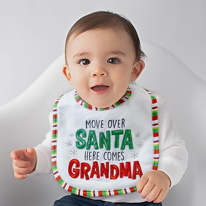 slide 2 of 4, Neat Solutions'Move Over Santa' Christmas Bib, 1 ct