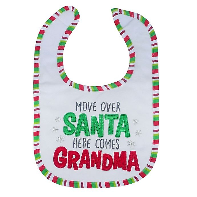 slide 1 of 4, Neat Solutions'Move Over Santa' Christmas Bib, 1 ct