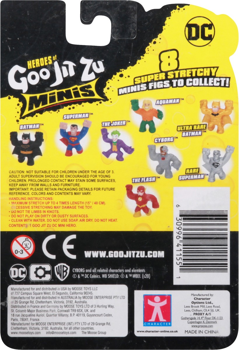 slide 5 of 11, DC Goo Jit Zu Minis Cyborg Toy 1 ea, 1 ea