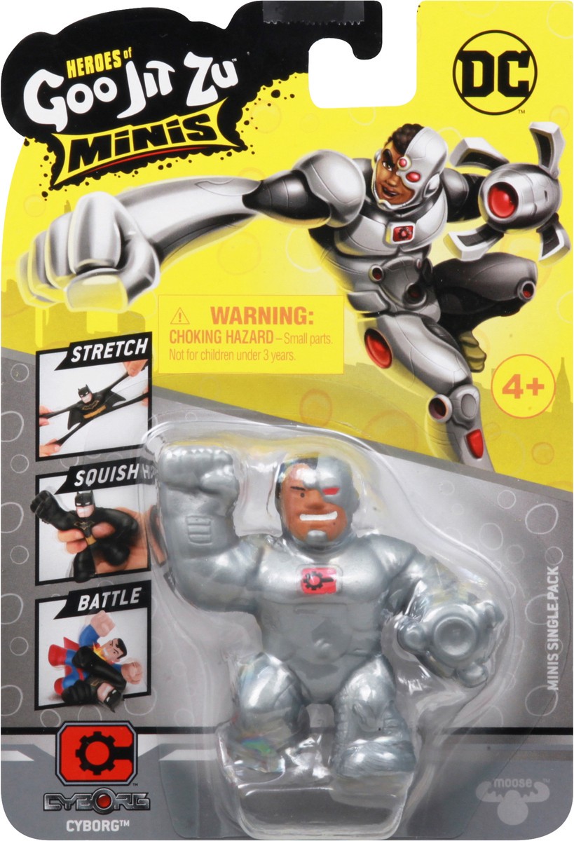 slide 9 of 11, DC Goo Jit Zu Minis Cyborg Toy 1 ea, 1 ea