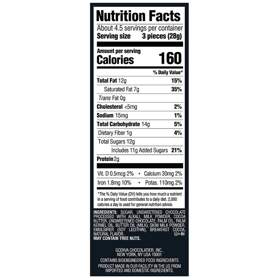 slide 2 of 3, Godiva Masterpiece Heavenly Milk Chocolate with Ganache 4.1 oz, 4.1 oz