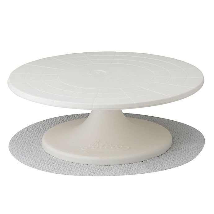 slide 2 of 2, Ateco Plastic Revolving Cake Stand, 1 ct