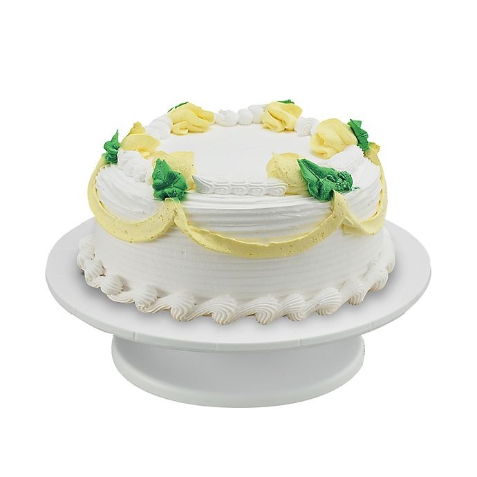 slide 1 of 2, Ateco Plastic Revolving Cake Stand, 1 ct