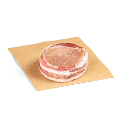 Bacon Wrapped Pork Loin Chop