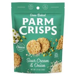 ParmCrisps Oven-Baked Sour Cream & Onion Cheese Snack 1.75 oz