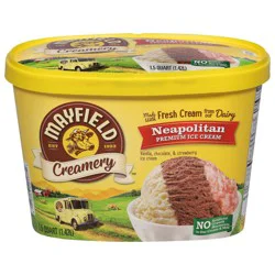 Mayfield Creamery Neapolitan Ice Cream 1.5 qt