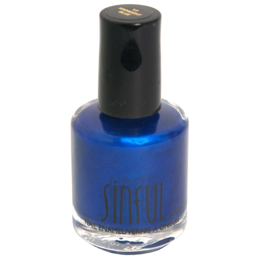 slide 1 of 1, Sinful Colors Sinful Nail Color Midnight Blu, 1 ct