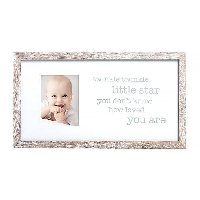 slide 1 of 1, Pearhead Twinkle, Twinkle'' Picture Frame - White'', 1 ct