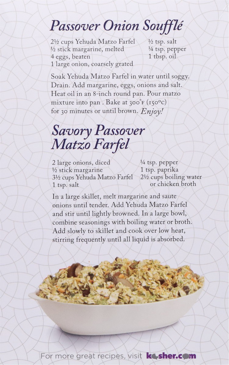 slide 4 of 14, Yehuda Matzo Farfel 8 oz, 9 oz
